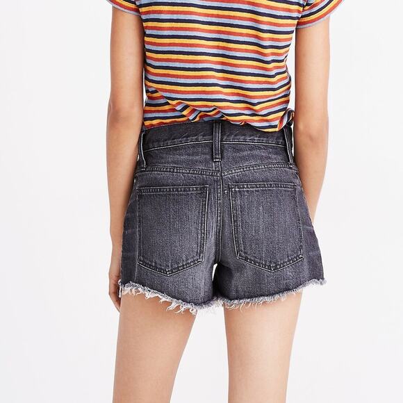 Madewell Relaxed Denim Shorts in Calverley Wash Women's Size 24 - Picture 2 of 9